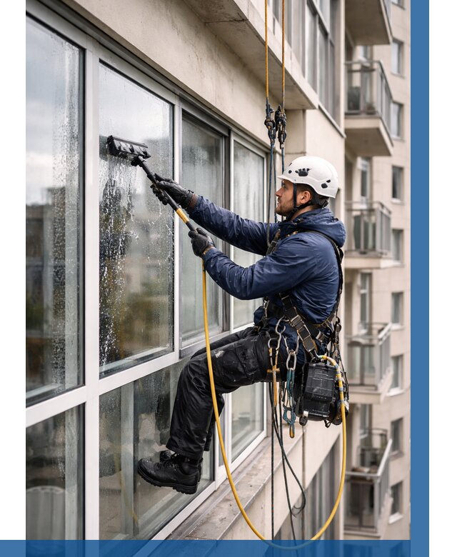 Мойка балконного остекления в Воронеже от 3759 р. | ВЫСОТНИК-Врн