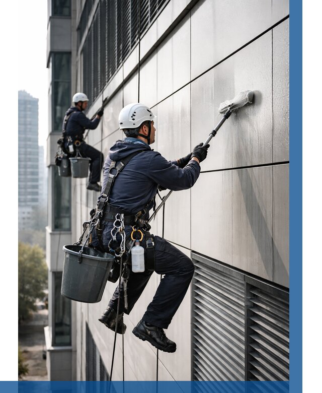 Мойка вентилируемого фасада в Воронеже от 269 р. | ВЫСОТНИК-Врн