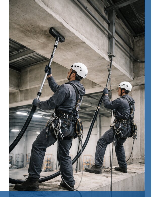 Обеспыливание потолочных конструкций в Воронеже от 269 р. |ВЫСОТНИК-Врн