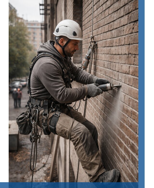 Расшивка кирпичных швов в Воронеже от 644 р. | ВЫСОТНИК-Врн