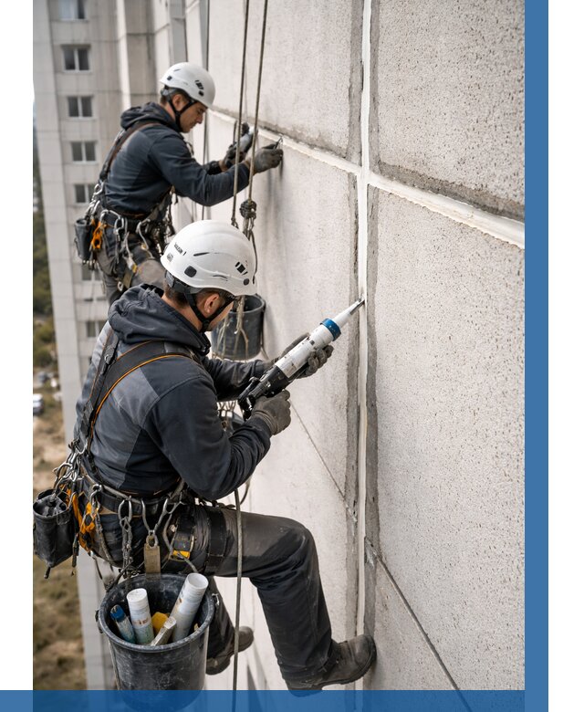 Герметизация межпанельных швов в Воронеже от 752 р. | ВЫСОТНИК-Врн