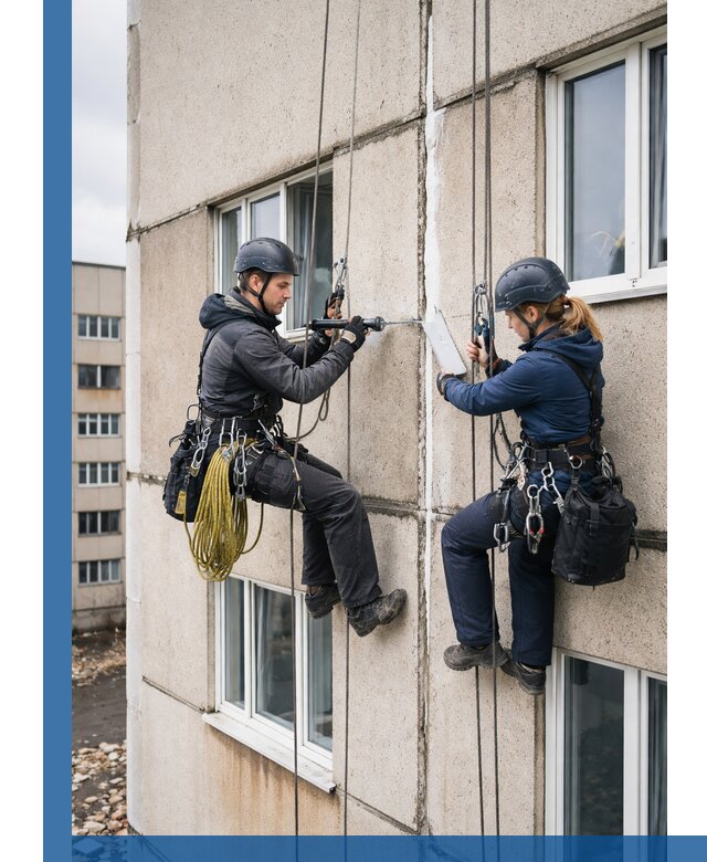 Герметизация межпанельных швов тёплым швом в Воронеже