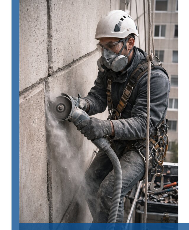 Штробление межпанельных швов в Воронеже качественно и быстро