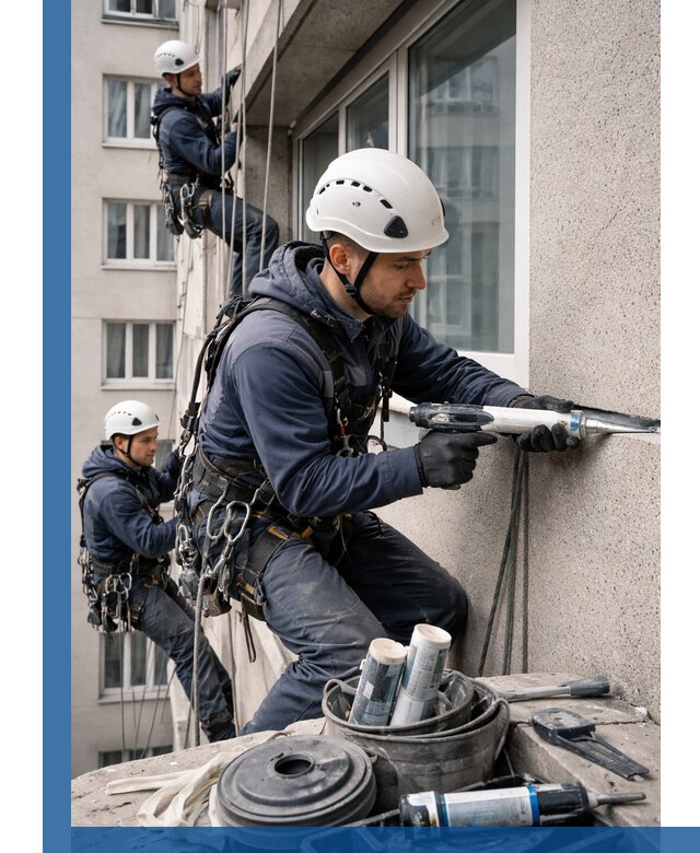 Герметизация швов лоджии в Воронеже профессионально и надежно