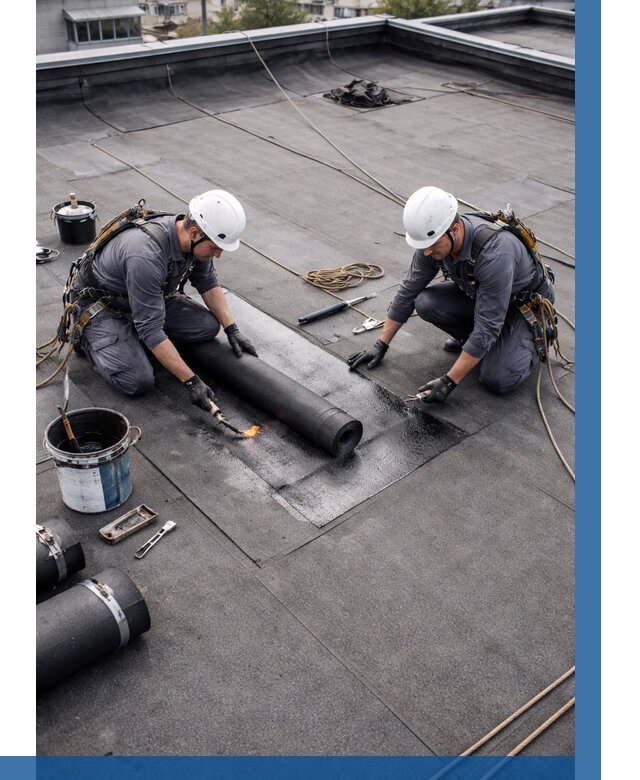 Ремонт мягкой кровли под ключ в Воронеже от 752 р. | ВЫСОТНИК-Врн