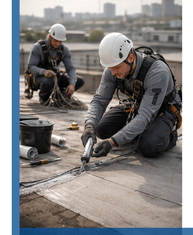 Аварийное и капитальное устранение протечек кровли в Воронеже