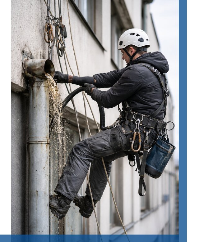 Прочистка водосточных труб в Воронеже от 3759 р. | ВЫСОТНИК-Врн