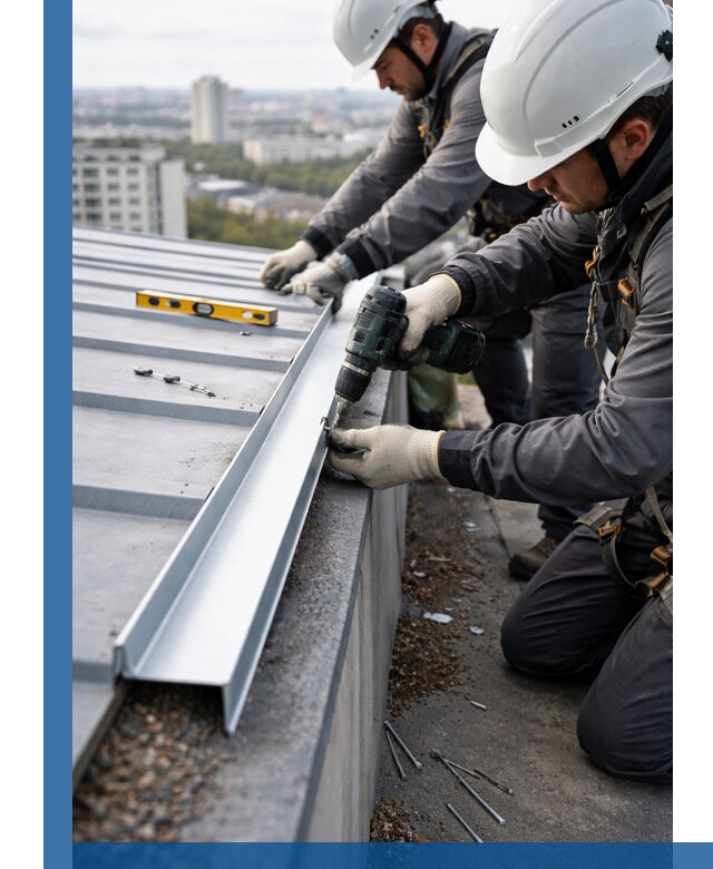 Монтаж капельника на кровле в Воронеже с гарантией качества