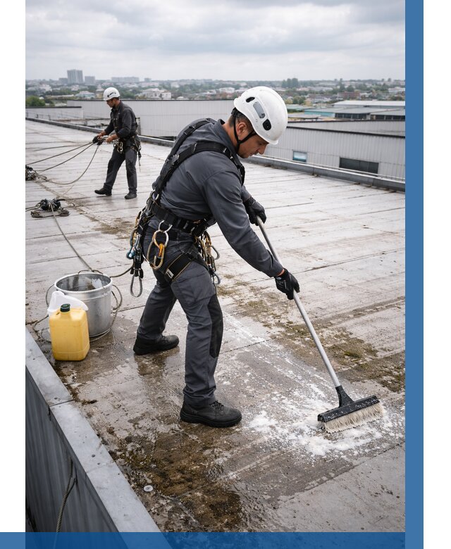 Очистка крыши по графику в Воронеже от 8056 р. | ВЫСОТНИК-Врн