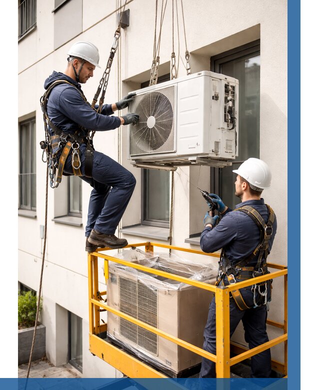 Демонтаж внешнего блока кондиционера в Воронеже от 3759 р. | ВЫСОТНИК-Врн