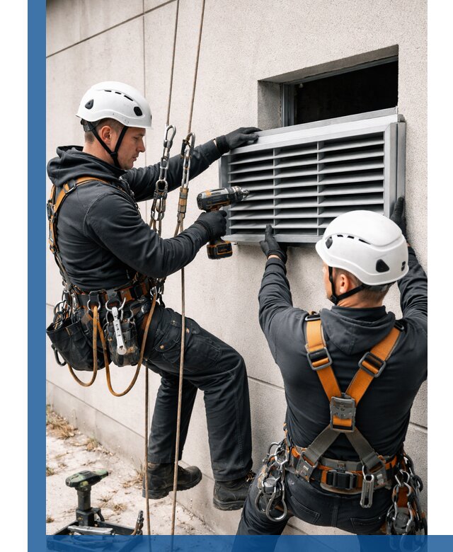 Монтаж вентиляционных решеток в Воронеже профессиональный сервис