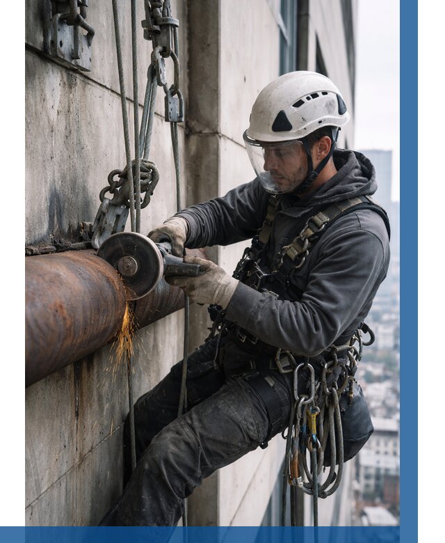 Резка металла на высоте в Воронеже по цене от 4833 р. | ВЫСОТНИК-Врн