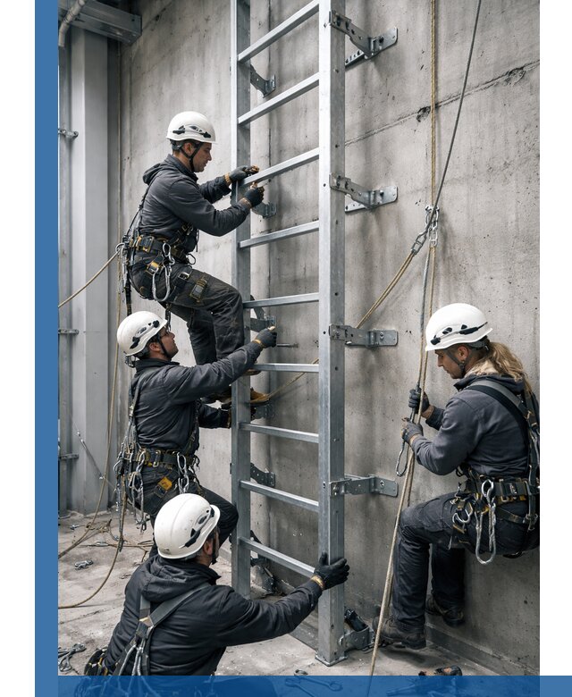 Монтаж металлических лестниц в Воронеже под ключ со гарантией