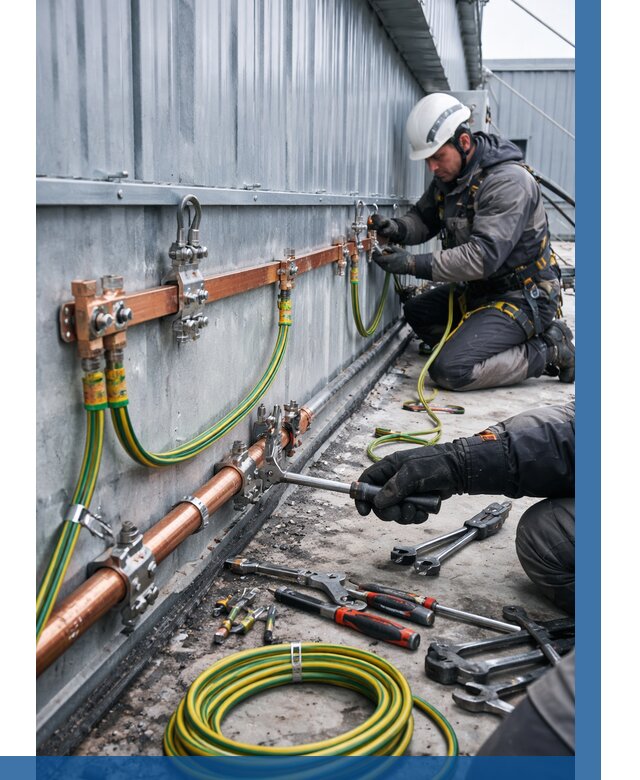 Монтаж заземления здания в Воронеже от 26853 р. | ВЫСОТНИК-Врн