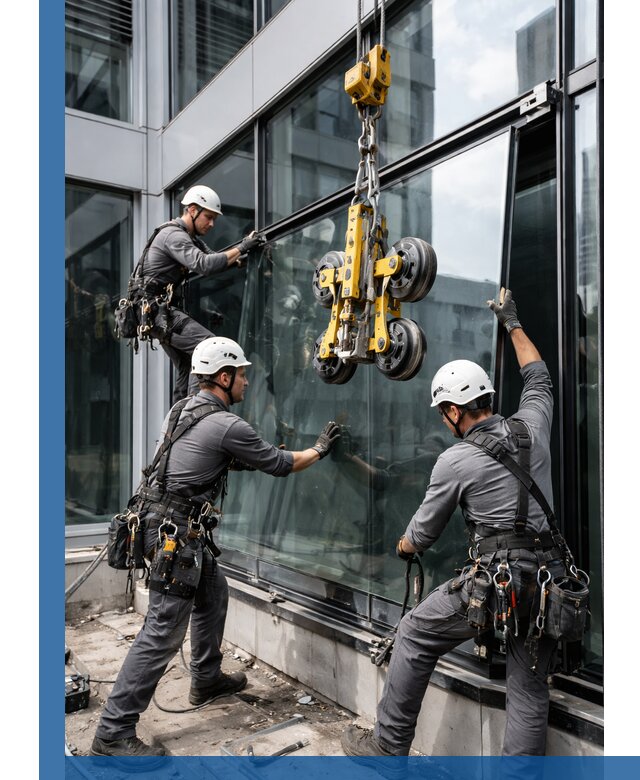 Структурное остекление фасадов в Воронеже монтаж и обслуживание