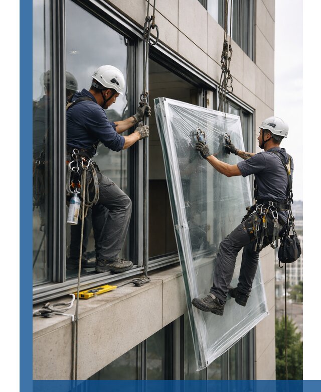 Профессиональная замена стекла в витраже в Воронеже с гарантией