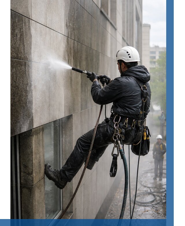 Гидроструйная очистка поверхностей в Воронеже от 913 р. | ВЫСОТНИК-Врн