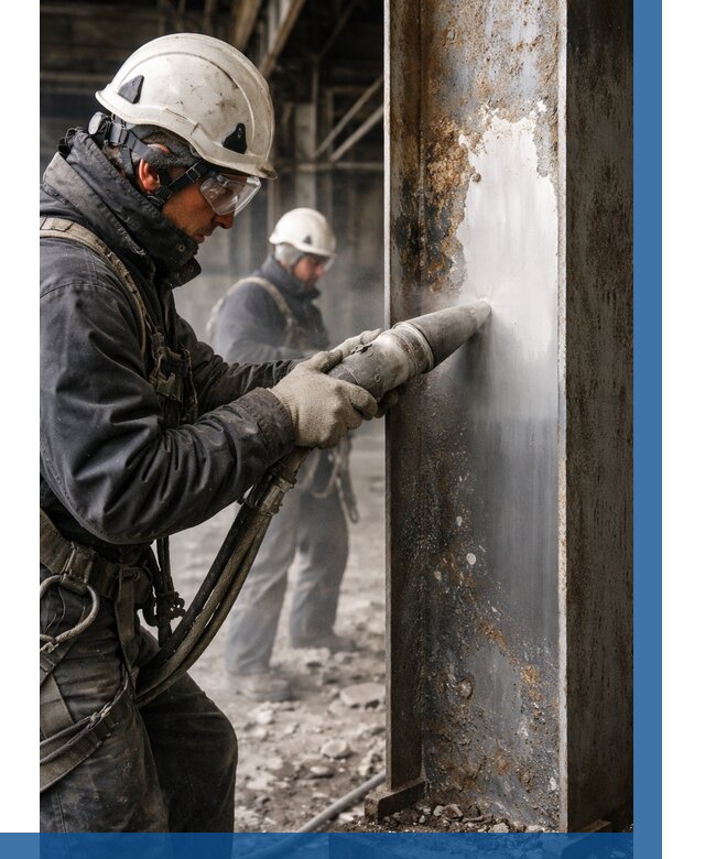 Удаление старой краски с металла в Воронеже от 483 р. | ВЫСОТНИК-Врн