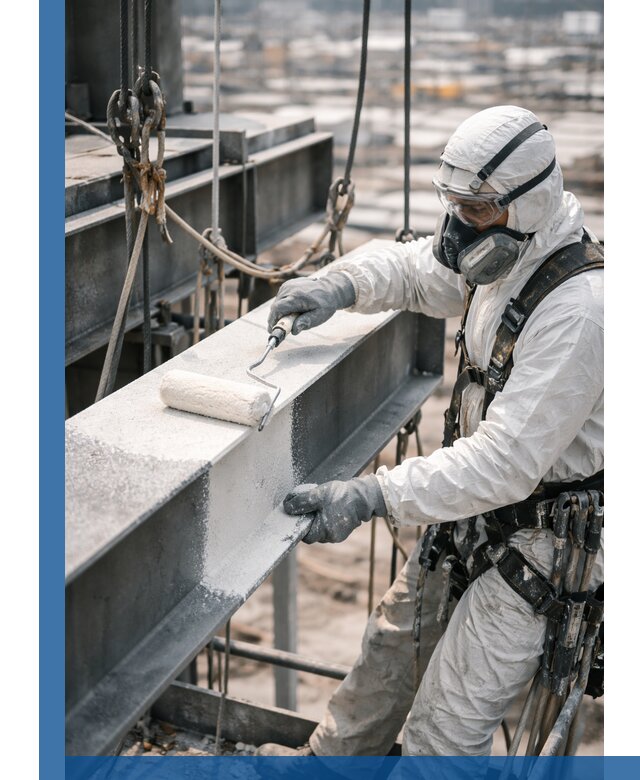 Профессиональная огнезащитная обработка металлоконструкций в Воронеже