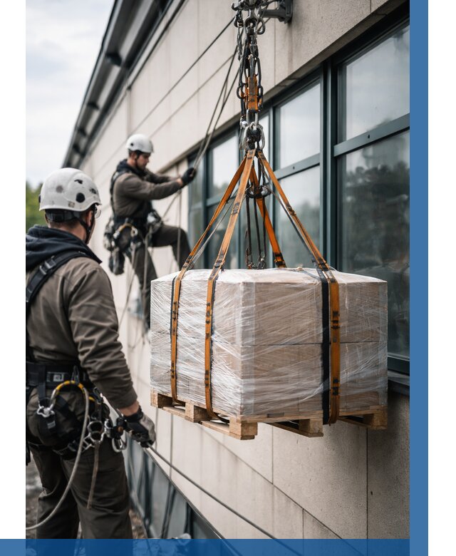 Подъем груза на высоту в Воронеже от 3222 р. | ВЫСОТНИК-Врн