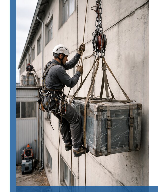 Подъем грузов на высоту в Воронеже для промышленных объектов