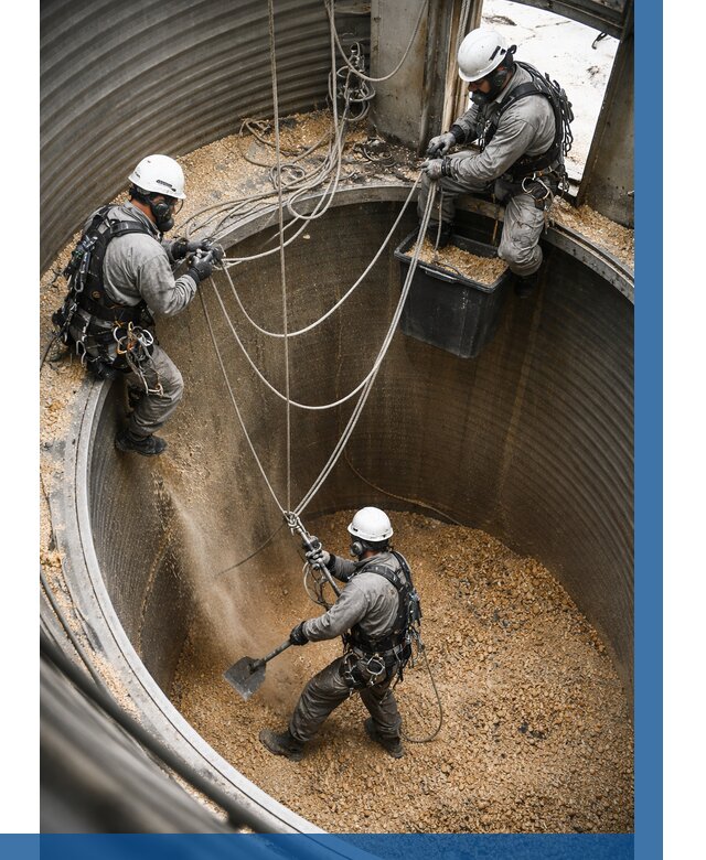 Чистка зерновых бункеров в Воронеже от 12889 р. | ВЫСОТНИК-Врн