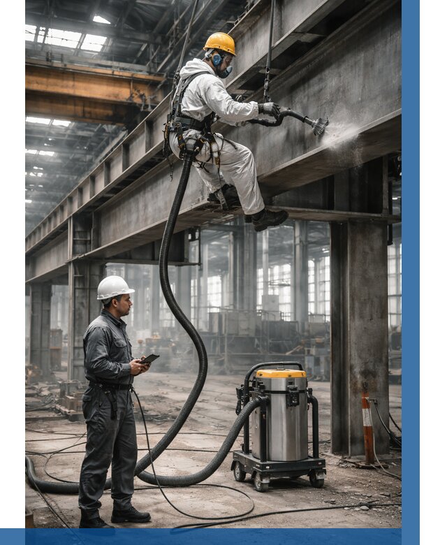 Обеспыливание конструкций в цехе в Воронеже от 4511 р. | ВЫСОТНИК-Врн