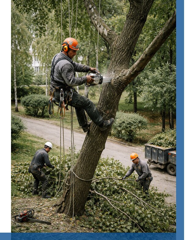 Кронирование деревьев в Воронеже от 6982 р. | ВЫСОТНИК-Врн