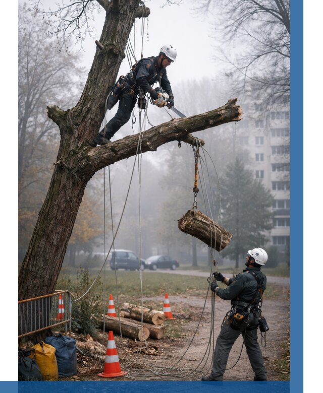 Удаление аварийных деревьев в Воронеже от 16112 р. | ВЫСОТНИК-Врн