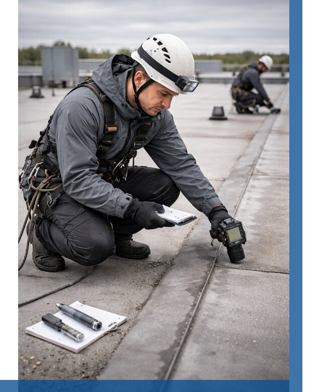 Обследование кровли на протечки в Воронеже от 4833 р. | ВЫСОТНИК-Врн